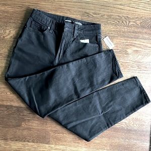 Old Navy Higher High Rise O.G. Straight WMS 6R, Black Denim Jean